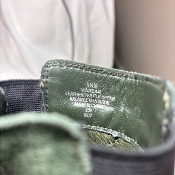 Nine West Forest Green Suede Ankle Boots - Picture 3 of 3